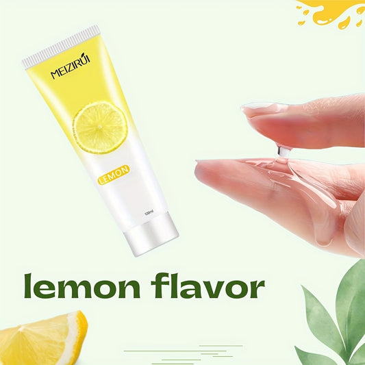🍋 Gel de Intimidad con Sabor a Limón - Hidratación Sensual para Él y Ella, Estimula la Sensibilidad y Aumenta la Intimidad 💫
