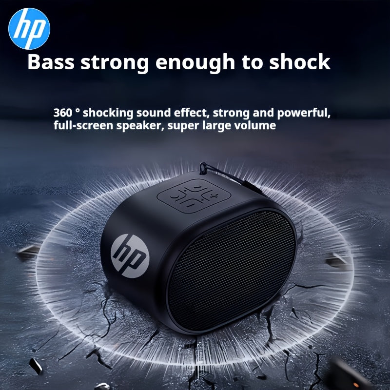 🔊 Mini Parlante HP Inalámbrico Bluetooth – Sonido HIFI y Bajo Potente