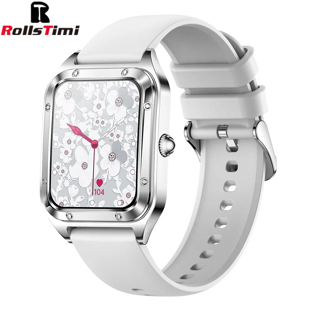 Smartwatch de Lujo Rollstimi Gold Diamond – Tecnología y Elegancia en tu Muñeca ⌚✨