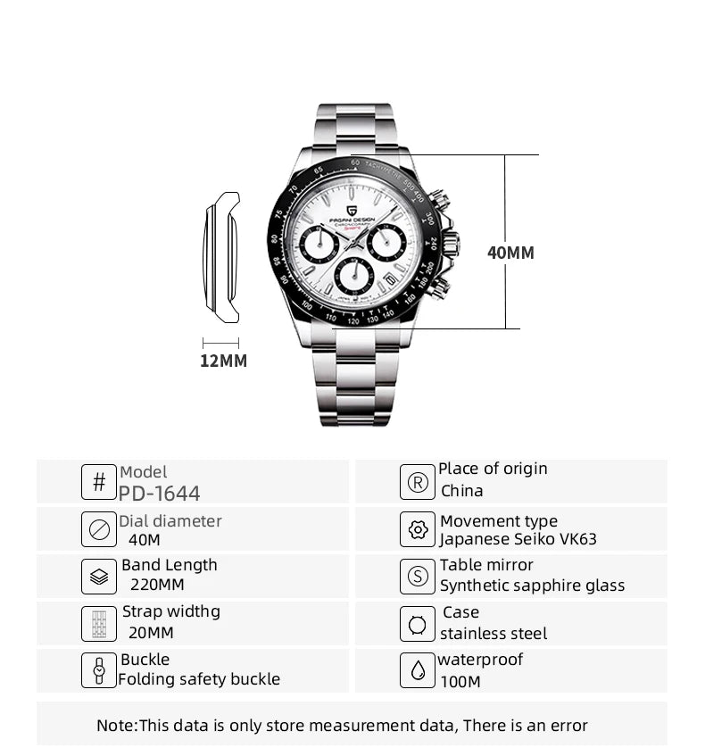 ⌚ PAGANI DESIGN 2024 - Reloj de Lujo para Hombres | Precisión, Estilo y Elegancia ✨