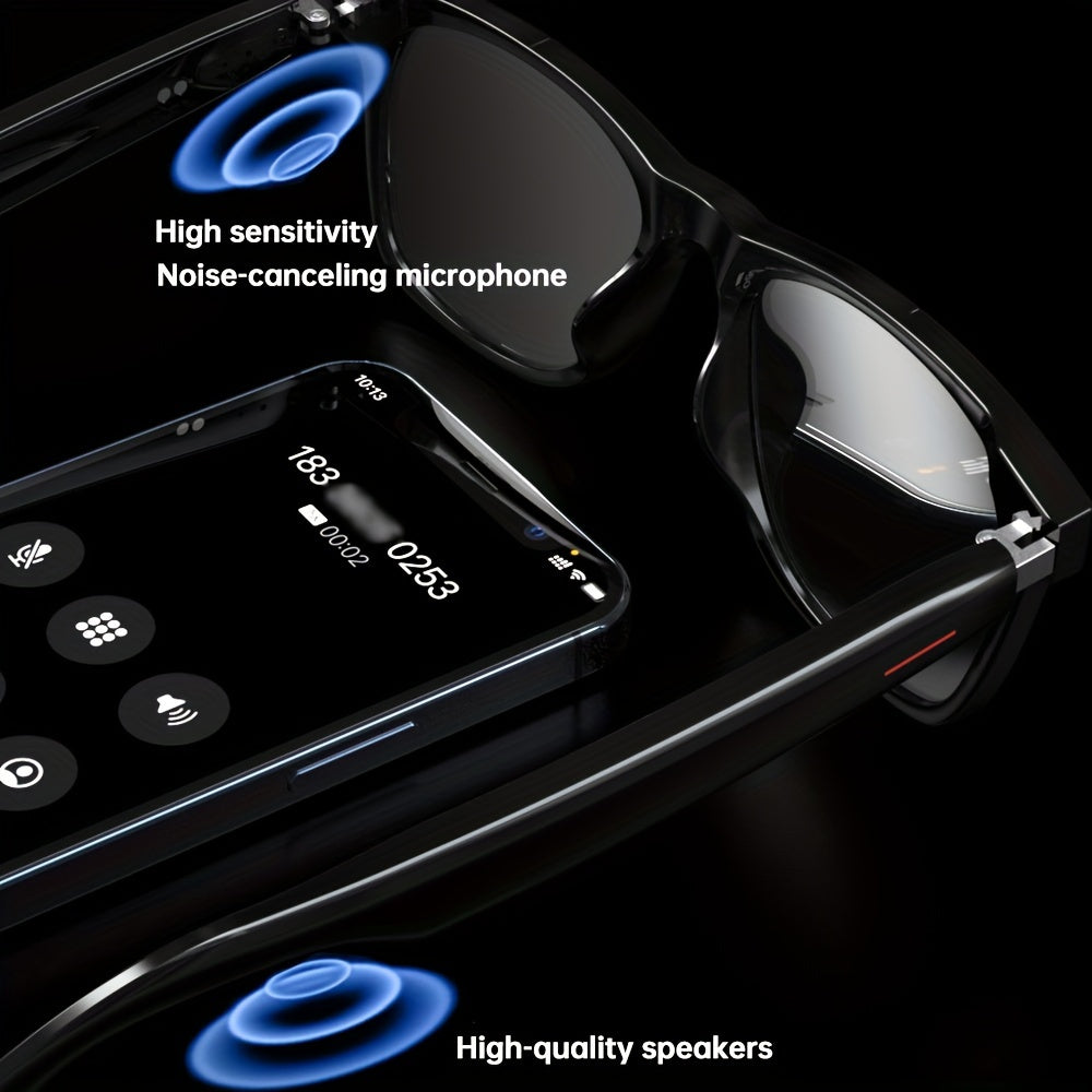 SENBONO Smart Glasses Wireless - Innovación y Estilo para tu Música y Llamadas 🎧📱  Especificaciones:
