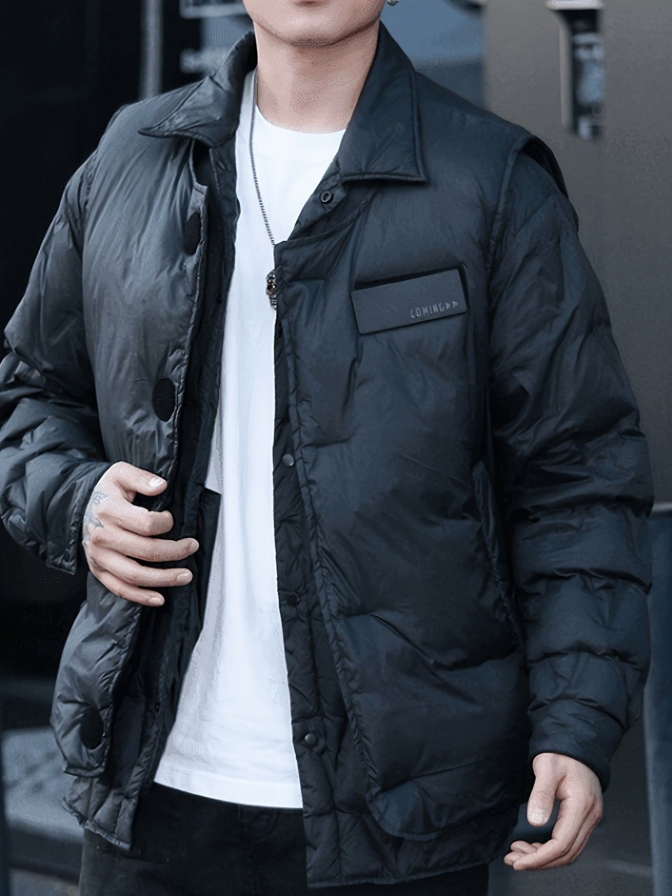 🧥 Chaqueta Tres en Uno con Plumón – Unisex