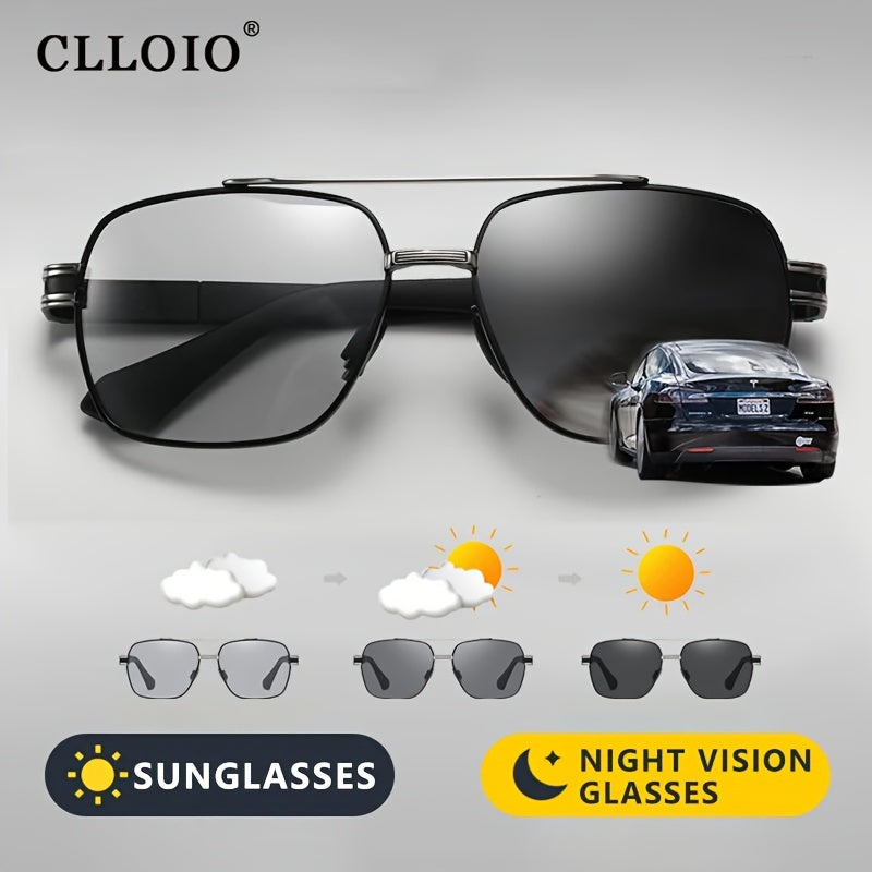 Gafas Fotocromáticas CLLOIO – Protección y Estilo para Conducción y Deporte