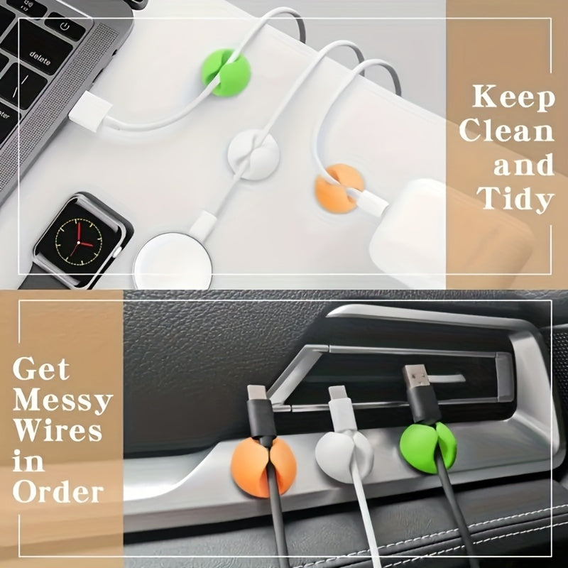 ✨ Pack de 2 o 4 Clips Organizadores de Cables ✨