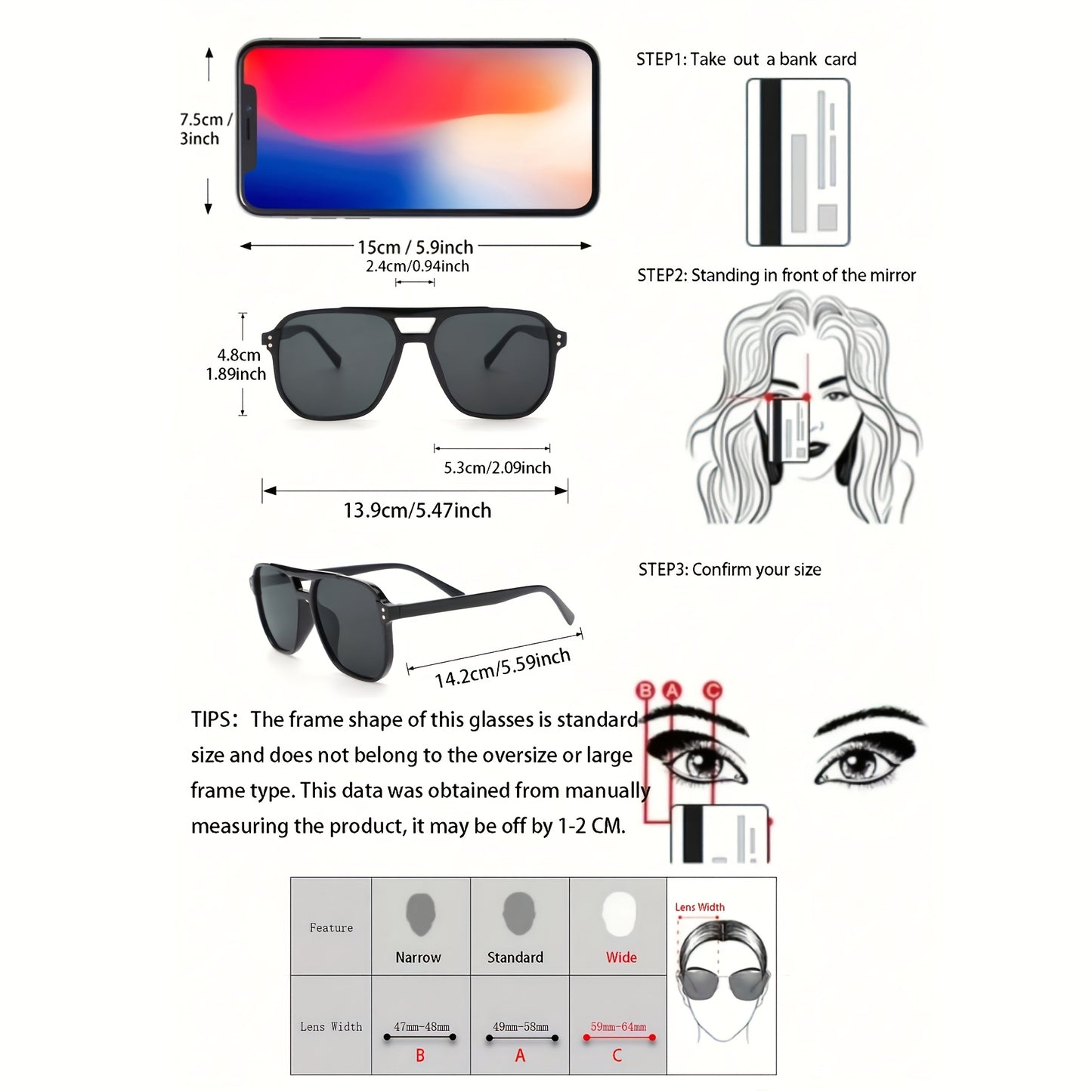 Set de 2 Gafas Retro Geométricas de Doble Puente – Estilo Único para Festivales y Moda Urbana