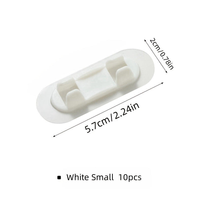✨ Set de Clips Adhesivos para Organización de Cables - 10/20 Piezas ✨