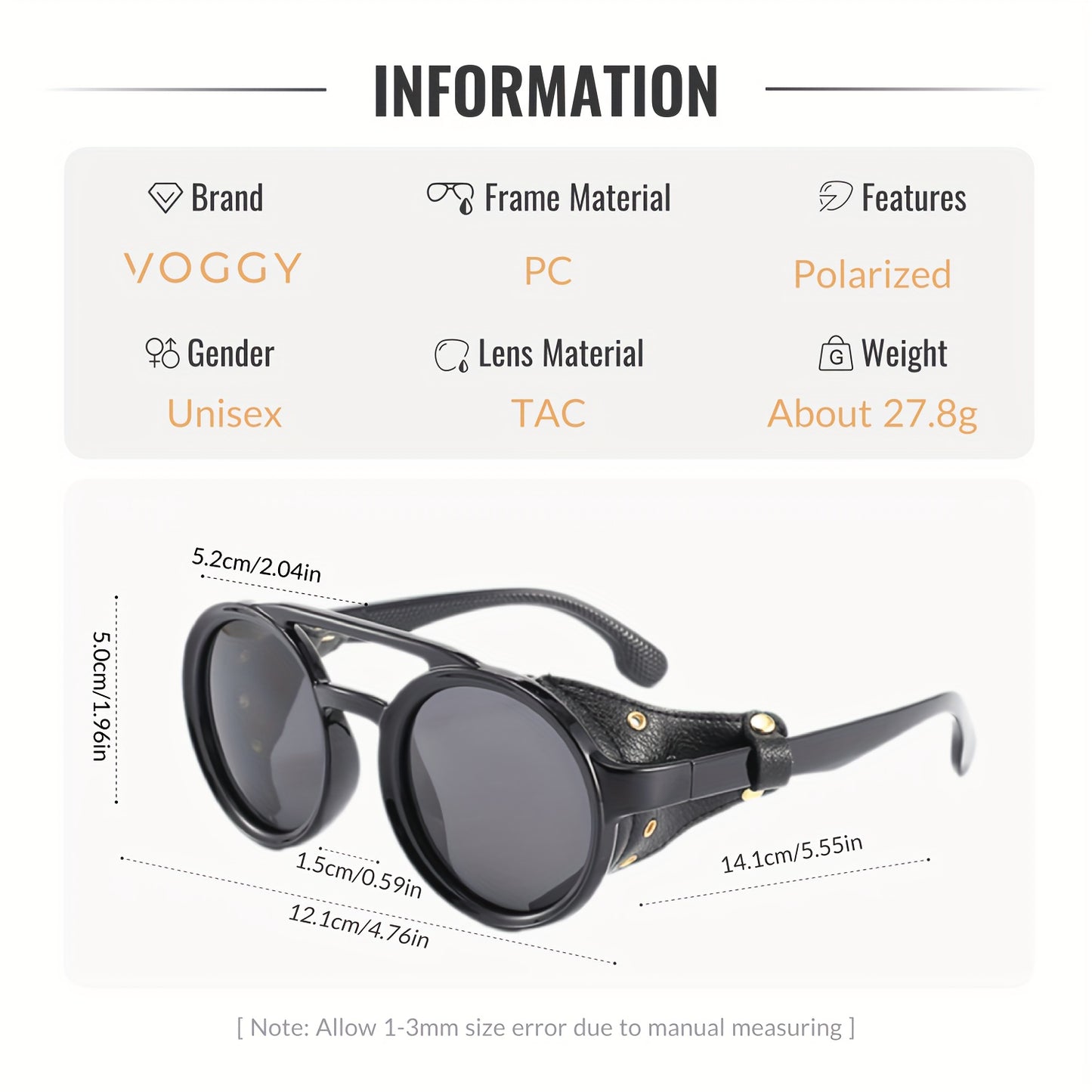Gafas de Moda Retro Chic VOGGY – Estilo y Protección para Él y Ella 😎✨