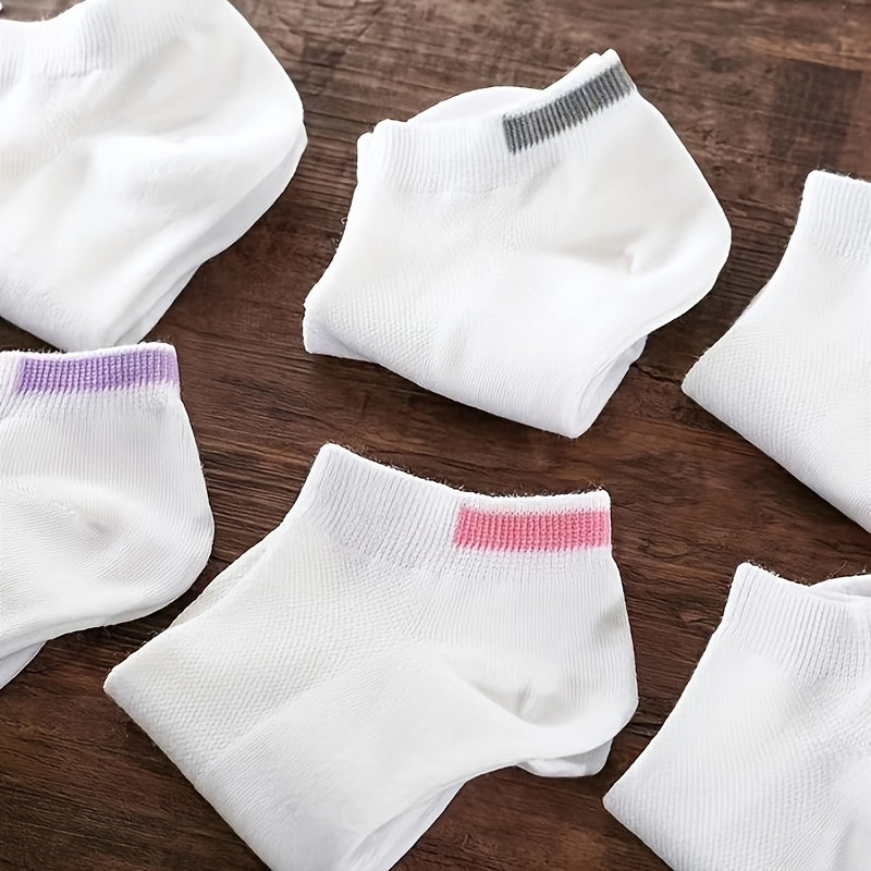 6 Pares de Calcetines Deportivos para Tobillo, Suaves y Livianos, Estilo Bajo, para Mujer