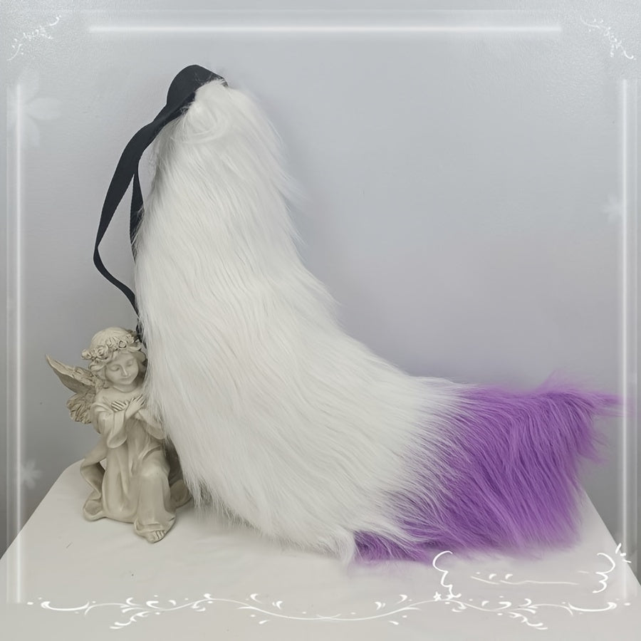 Cola de Animal para Cosplay - Accesorio Hecho a Mano de Peluche Falso 🐾✨