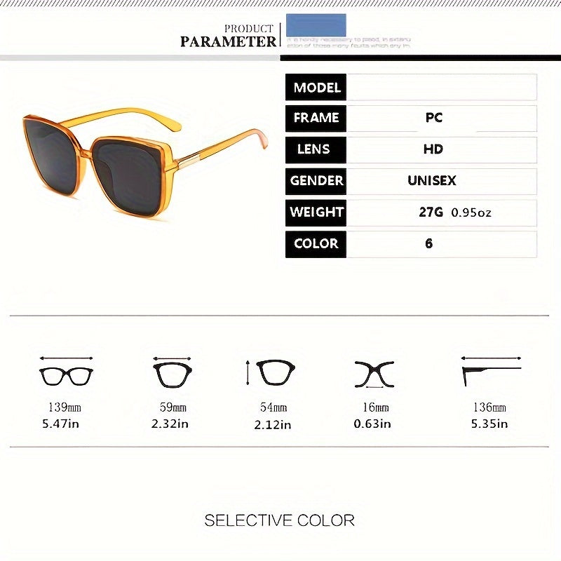Gafas de Moda Cat Eye para Mujer - Diseño Ligero y Elegante