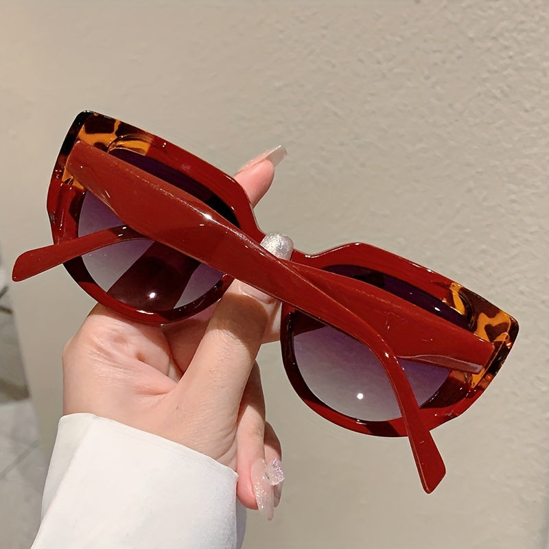 Gafas de Moda "Cat Eye" – Estilo Europeo y Americano, Marco Grande para un Look Sofisticado