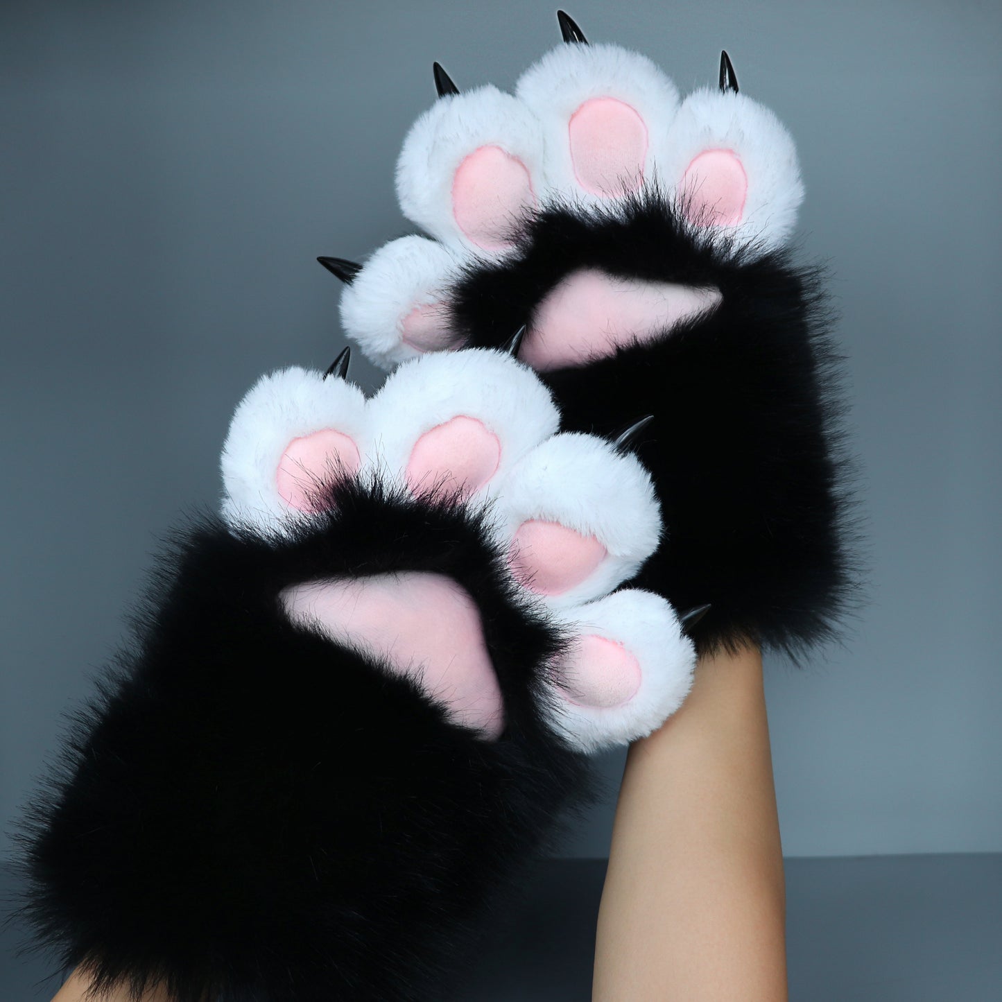Guantes de Pata Peluda para Cosplay - Estilo Divertido y Moderno🐾✨