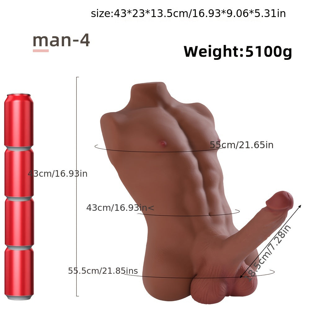 🔥 Muñeco Sexual Masculino - Placer Realista y Versátil 🔥