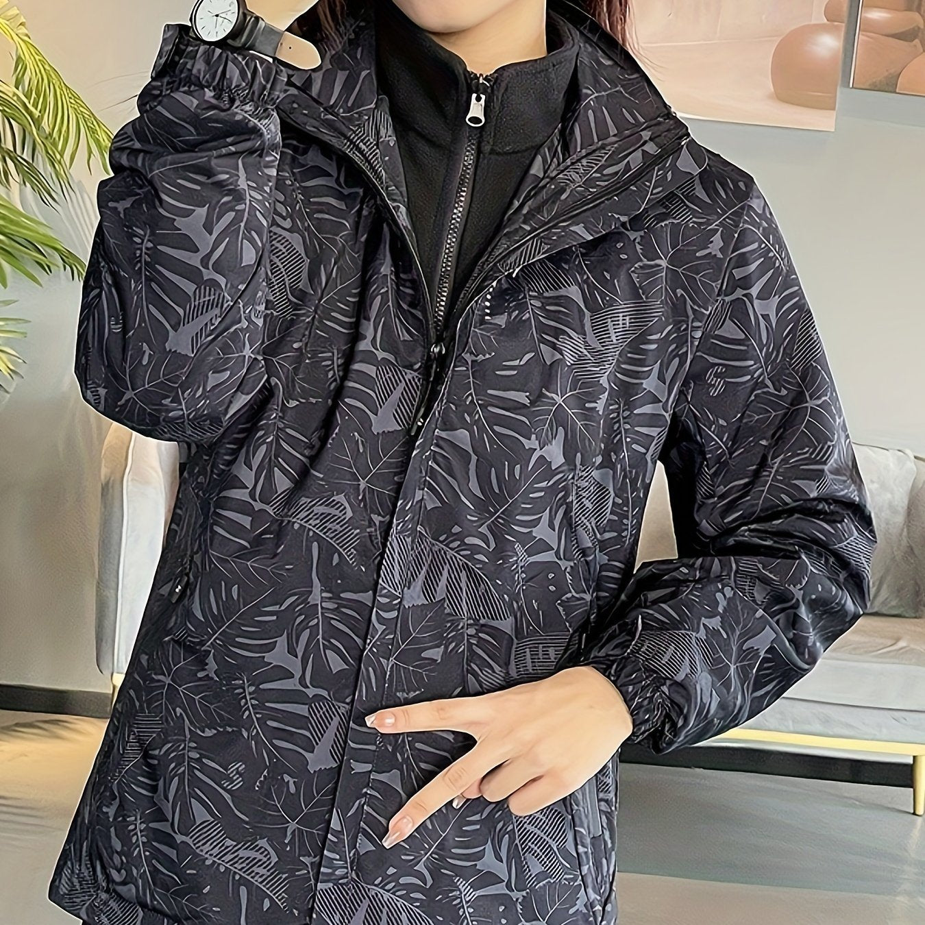 🌿 Chaqueta Rompevientos para Mujer – Estilo Outdoor para Parejas, Ideal para Senderismo y Montañismo en Primavera y Otoño