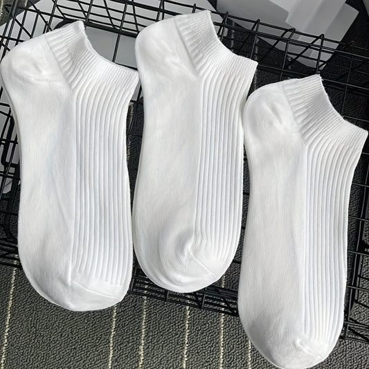 🧦 Pack de 12 Pares de Calcetines Cortos Blancos - Cómodos, Versátiles y Suaves 🧦  ✨