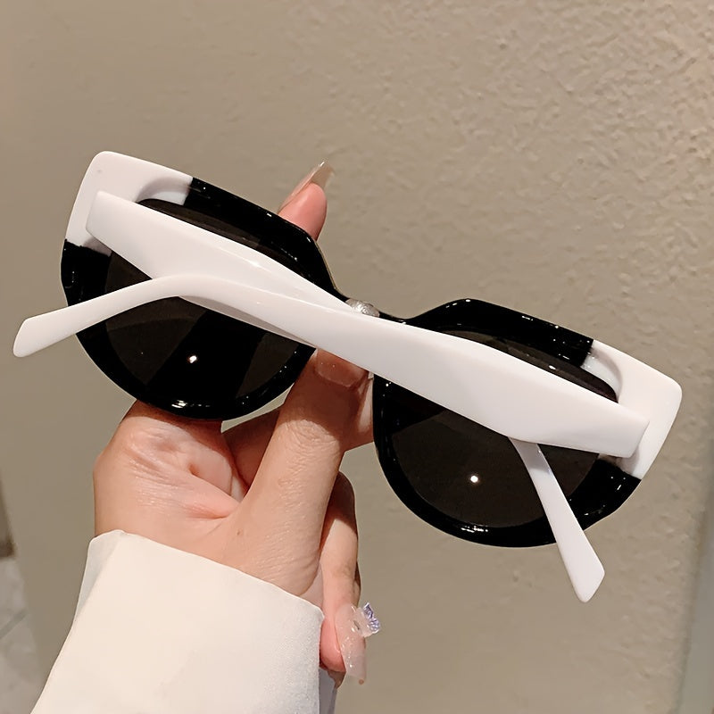 Gafas de Moda "Cat Eye" – Estilo Europeo y Americano, Marco Grande para un Look Sofisticado