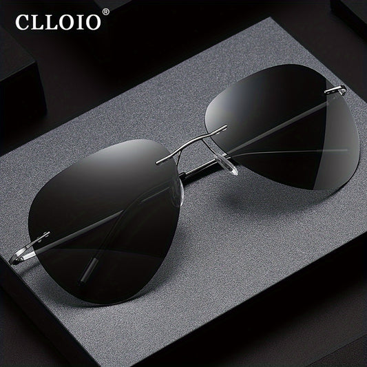 Gafas de Conducción 3188HP de Titanio Ultraligero – Polarizadas y Antirreflejo