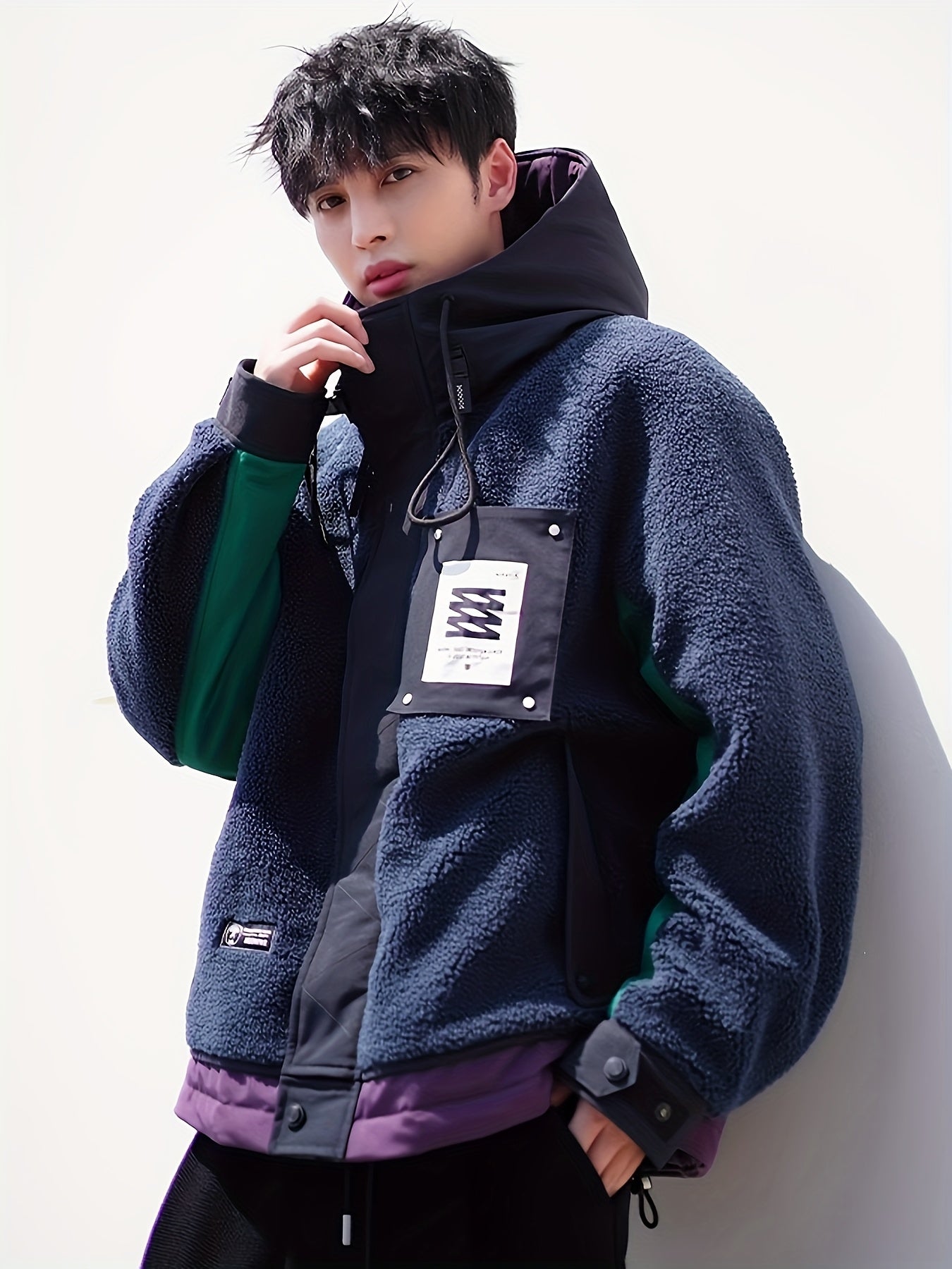 🧥 Chaqueta Casual de Invierno con Capucha para Hombre