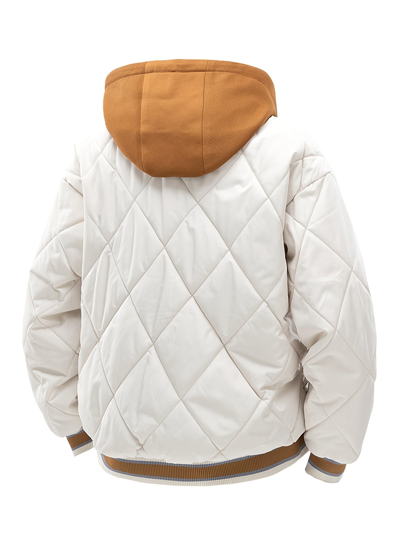 🧥 Chaqueta de Invierno SIJIDOU para Hombre – Estilo Parka con Logo Bordado