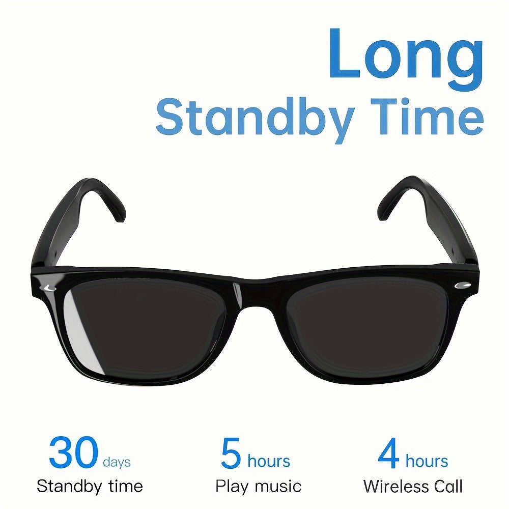 SENBONO Smart Glasses Wireless - Innovación y Estilo para tu Música y Llamadas 🎧📱  Especificaciones: