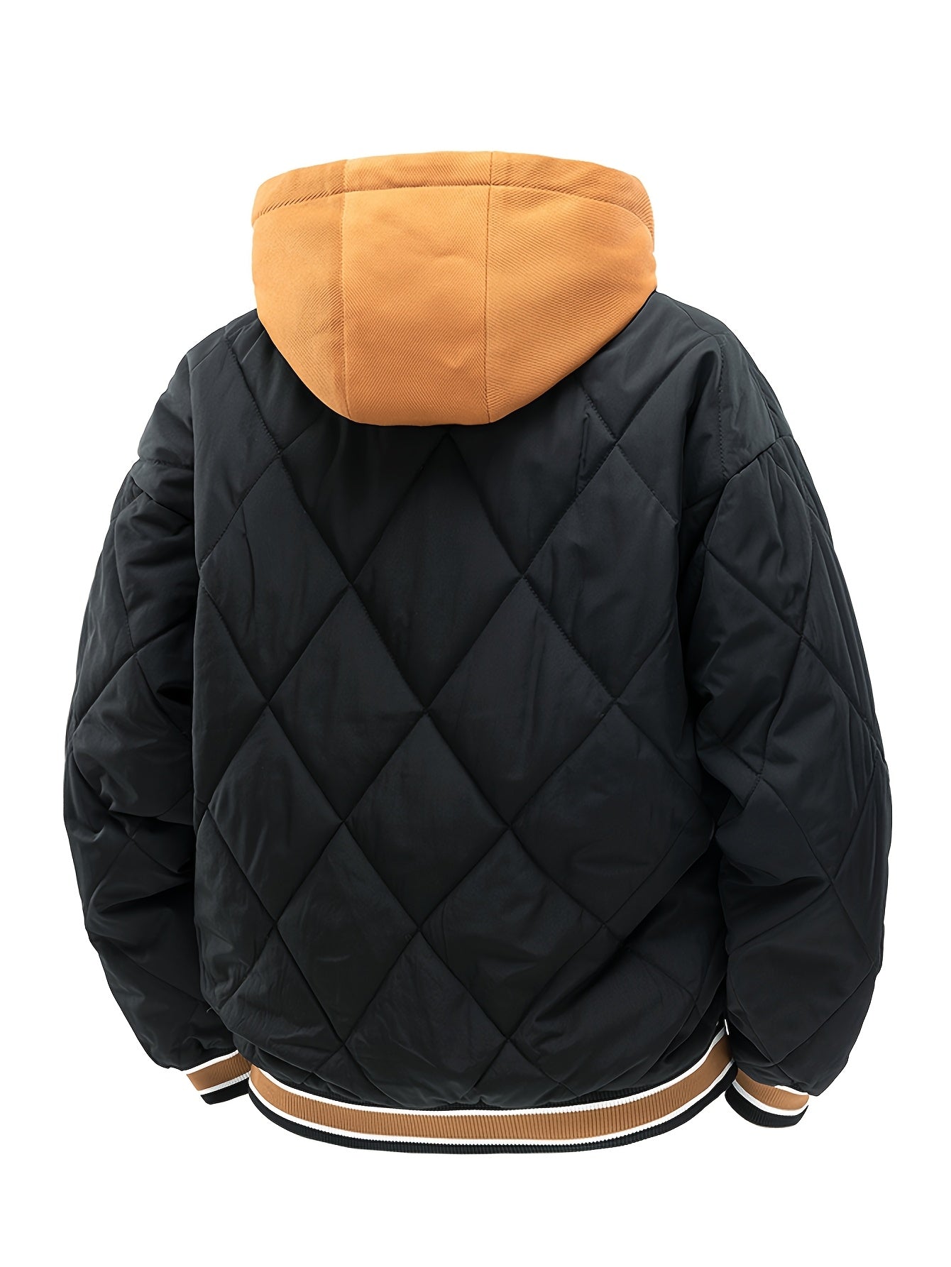 🧥 Chaqueta de Invierno SIJIDOU para Hombre – Estilo Parka con Logo Bordado