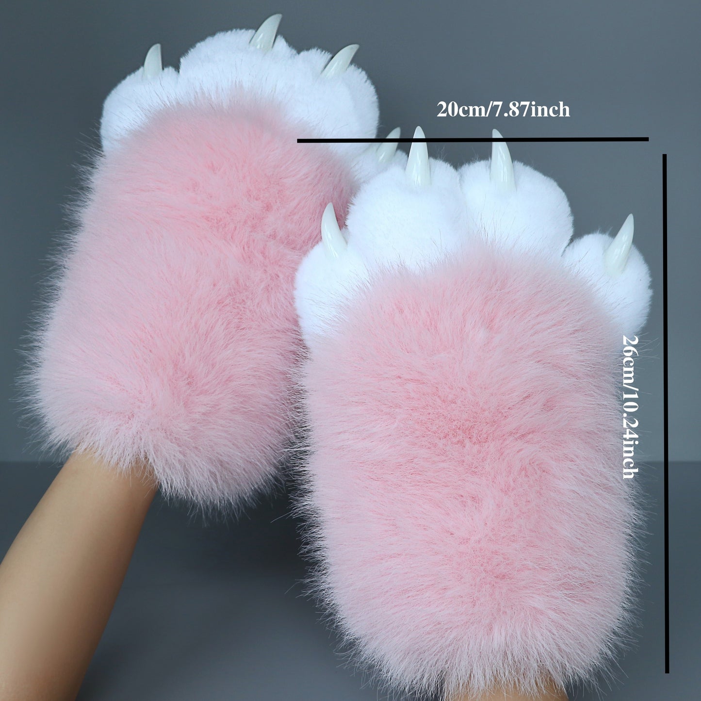 Guantes de Pata Peluda para Cosplay - Estilo Divertido y Moderno🐾✨