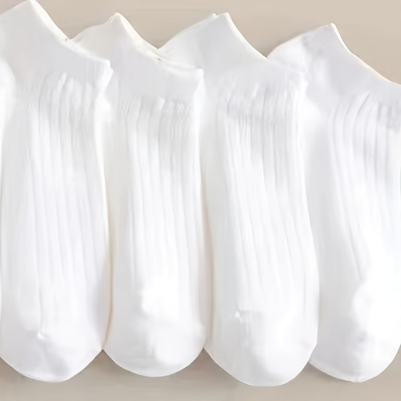 🧦 Pack de 12 Pares de Calcetines Cortos Blancos - Cómodos, Versátiles y Suaves 🧦  ✨