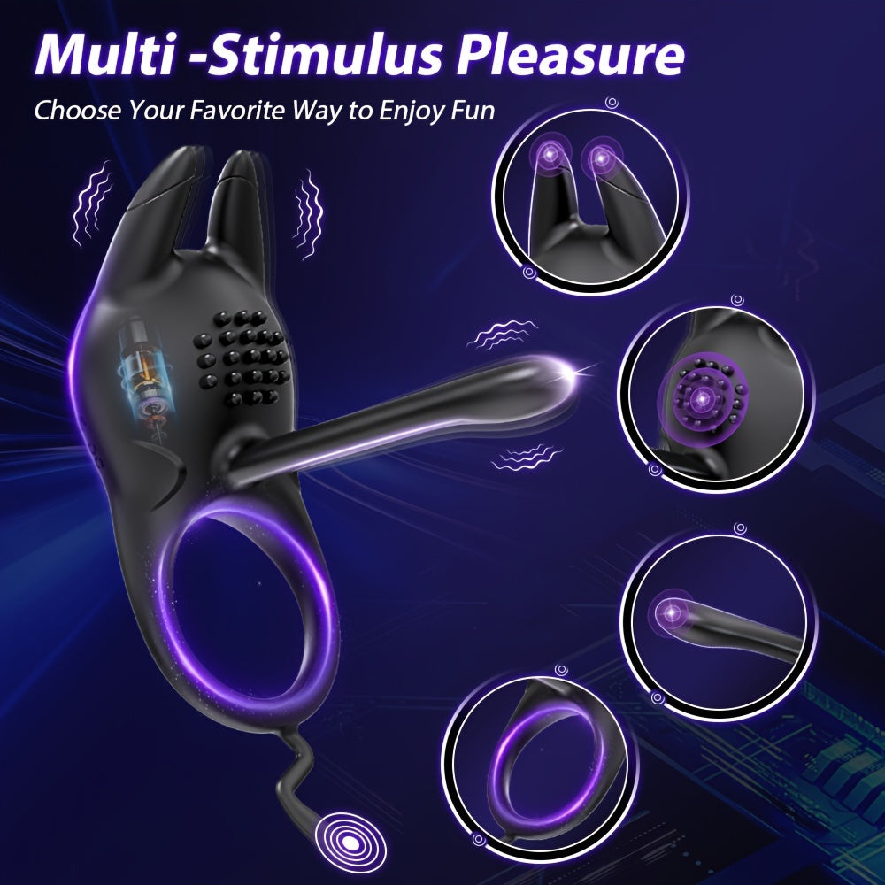 Anillo Vibrador – Placer Intenso para Hombres y Parejas 🔥